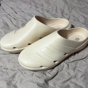 adidas Cream Athletic Shoes